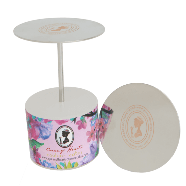 Plastic Flower Nail Holder Blue Queen of Hearts Couture Cakes